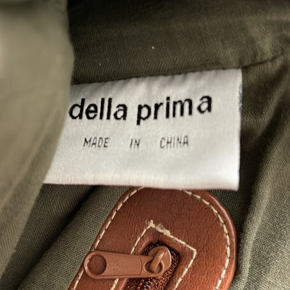 Della Prima Brown Satchel Handbag - Picture 4 of 7